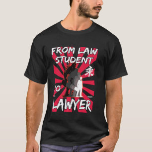 T-shirt De l'étudiant en droit à l'avocat Drôle Avocat Des