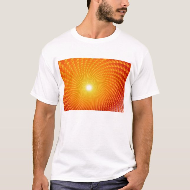 T-shirt de lever de soleil (Devant)
