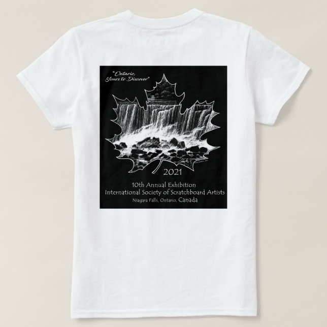 T-shirt de l'exposition ISSA 2021 - chemises de co (Design dos)