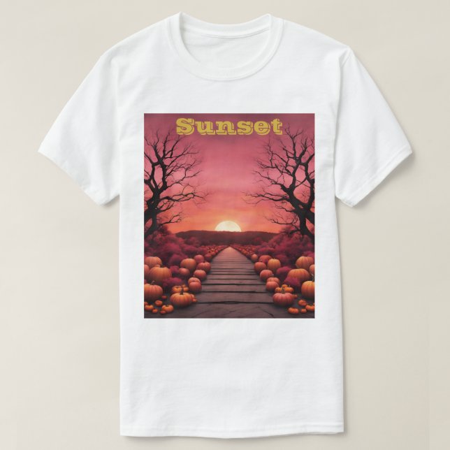 T-shirt de l'Halloween personnalisé (Design devant)