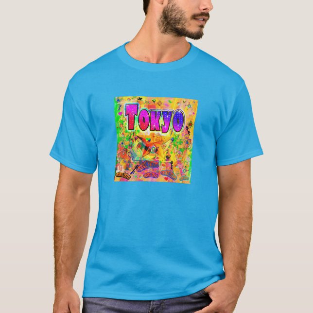 T-shirt de l'heure de Tokyo (Devant)