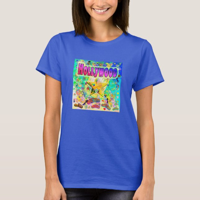 T-shirt de l'heure d'Hollywood (Devant)