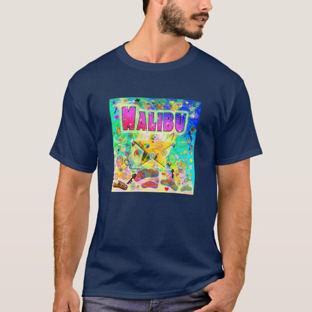 T-shirt de l'heure Epoch de Malibu (Devant)