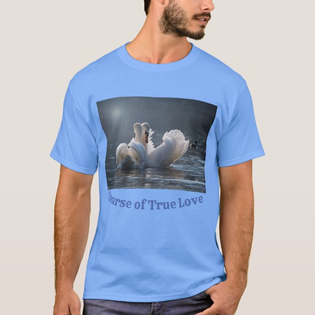 T-Shirt de l'histoire d'amour vrai (Devant)
