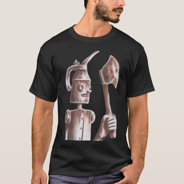 T-Shirt de l'Homme en Fer-Blanc (Devant)