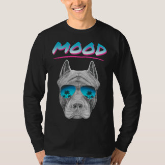 T-shirt De L'Humeur Pitbulle