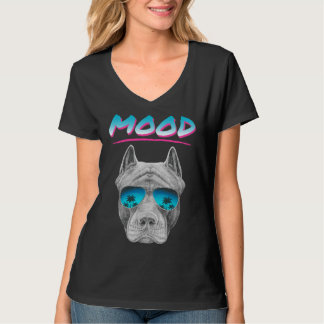 T-shirt De L'Humeur Pitbulle
