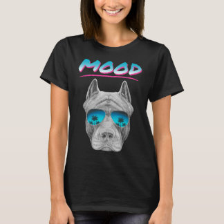T-shirt De L'Humeur Pitbulle