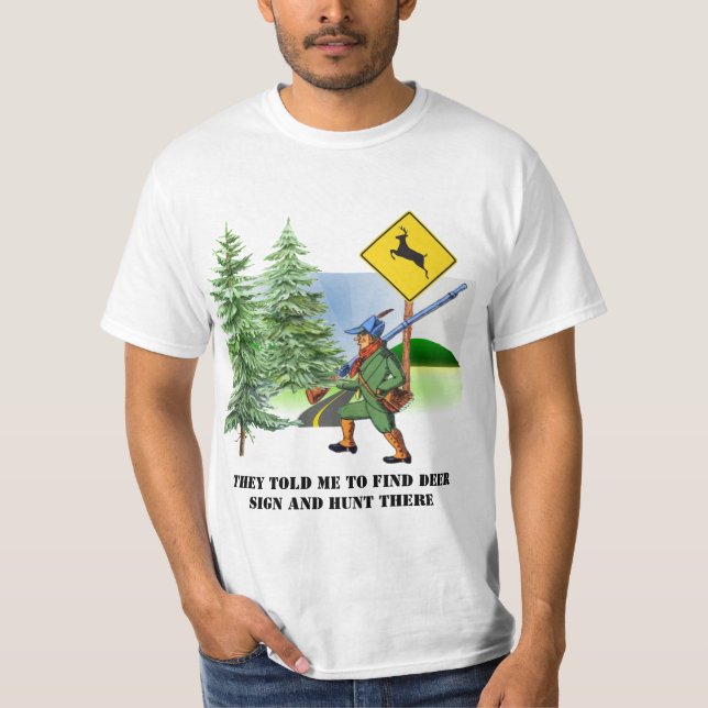 T-shirt de l'humoriste Deer Hunter (Devant)