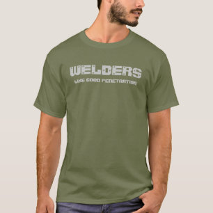 T-shirt de l'humour 2 de soudeuse