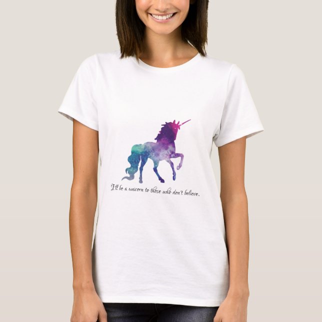T-shirt de licorne (Devant)