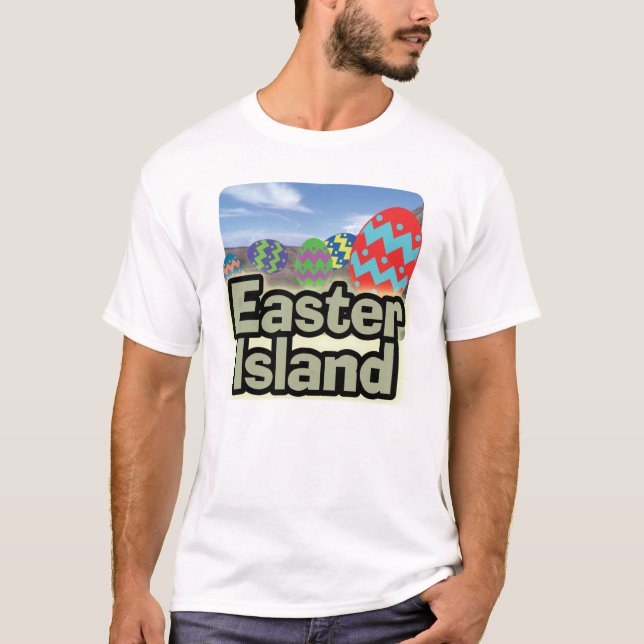T-shirt de l'île de Pâques (Devant)
