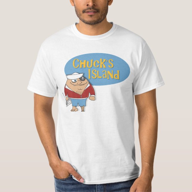 T-shirt de l'île du mandrin (Devant)