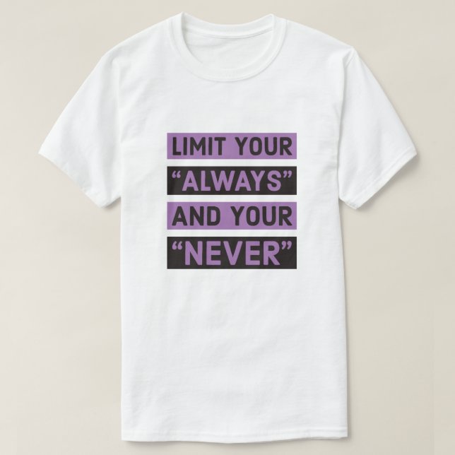 T-SHIRT DE LIMITE (Design devant)