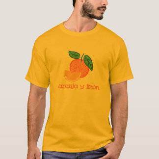 T-shirt de limon de Naranja y