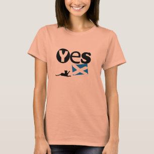 T-shirt De l'indépendance pièce en t écossaise de Salti