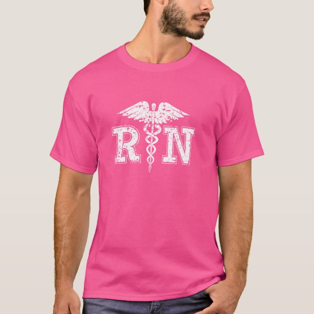 T-shirt de l'infirmière autorisée de R.N. (Devant)