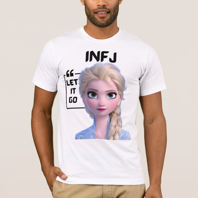 T-shirt de l'INFJ - Elsa (Devant)