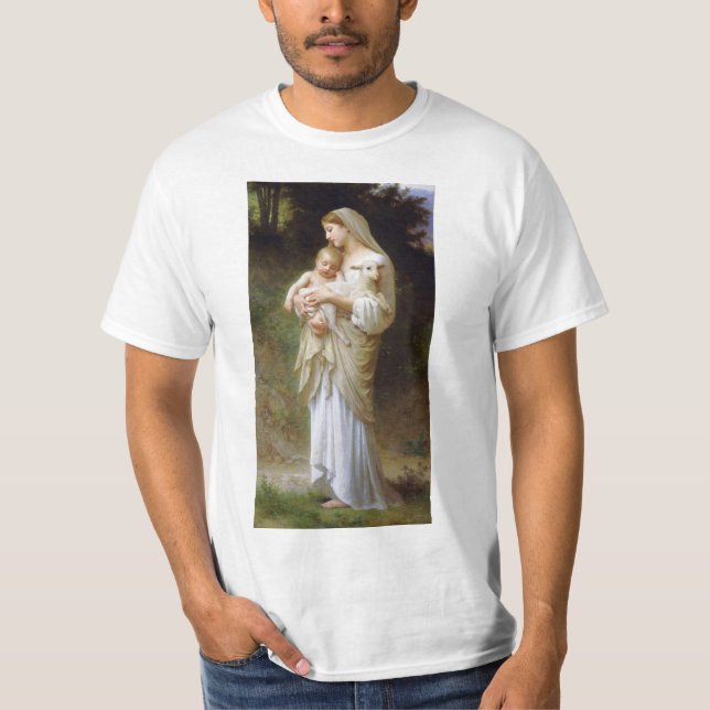 T-shirt de l'Innocence de Bouguereau (Devant)