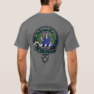 T-shirt de l'insigne de clan de Lyon Tartan