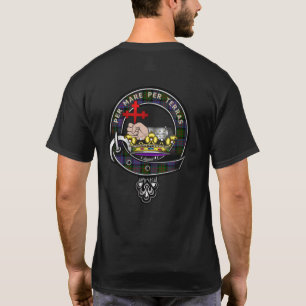 T-shirt de l'insigne de clan MacDonald Tartan
