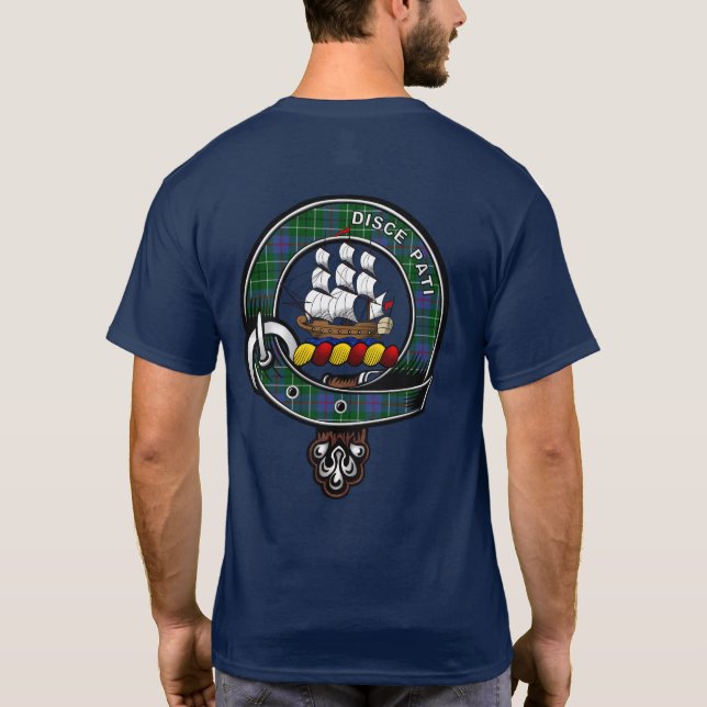 T-shirt de l'insigne du clan de Duncan Tartan (Dos)