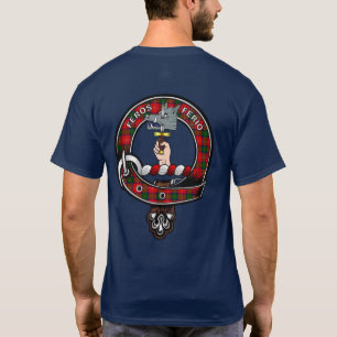T-shirt de l'insigne du clan Tartan de Chisholm