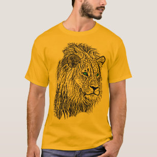 T-shirt de lion