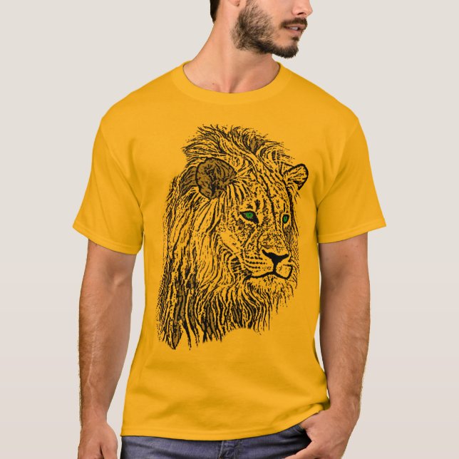 T-shirt de lion (Devant)