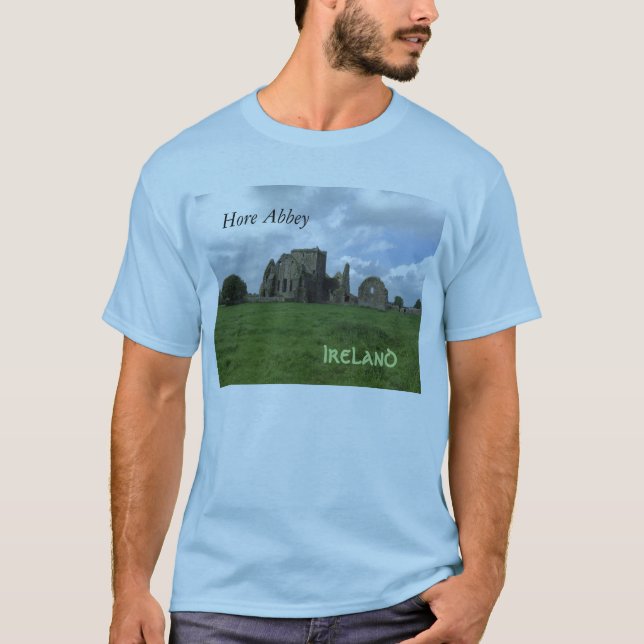 T-shirt de l'Irlande d'Irlandais d'abbaye de Hore (Devant)