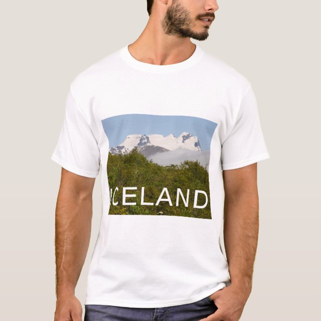 T-shirt de l'Islande (Devant)