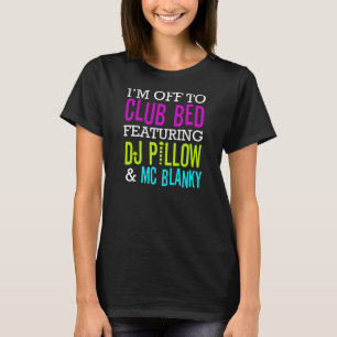 T-shirt de lit de club