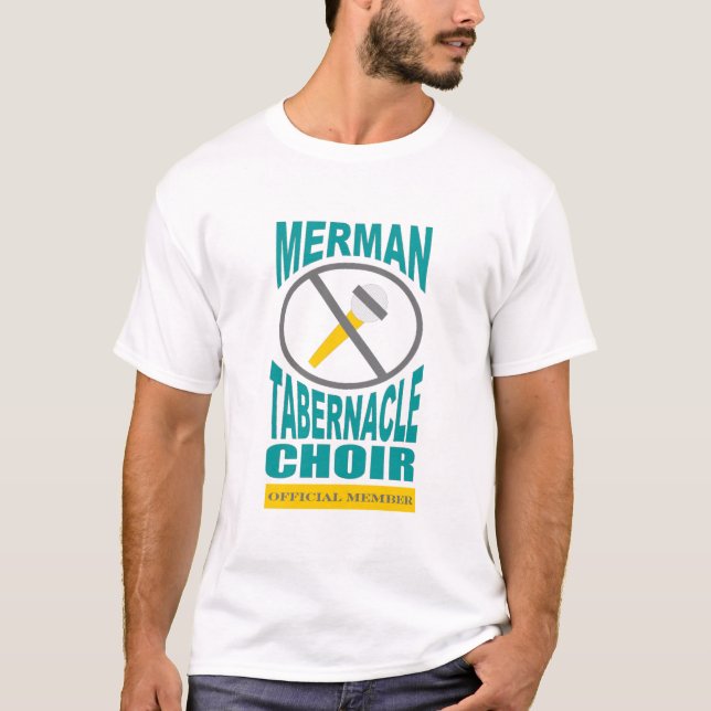 T-shirt de Lite des hommes de choeur de triton (Devant)