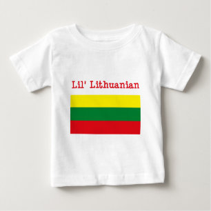 T-shirt de Lithuanien de Lil