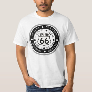 T-shirt de l'itinéraire 66