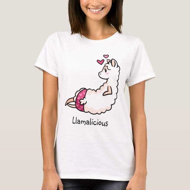 T-shirt de Llamalicious (Devant)