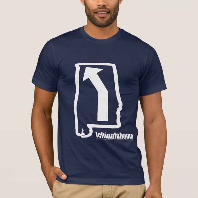 T-shirt de logo de carte de LIA (Devant)