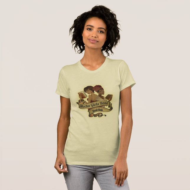 T-shirt de logo de club de lecture (Devant entier)