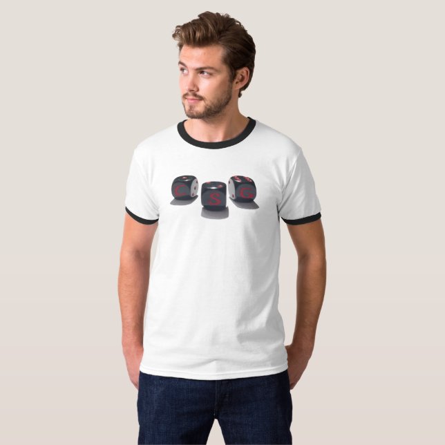 T-shirt de logo de CSG (m) (Devant entier)