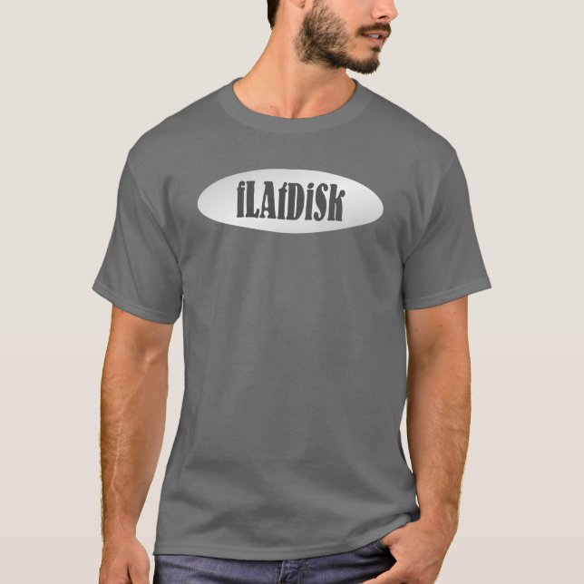 T-shirt de logo de fLAtDiSk (Devant)