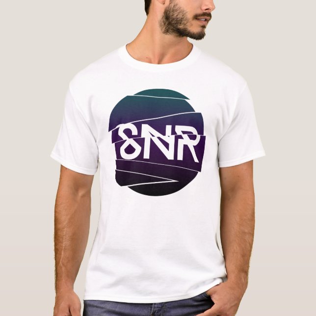 T-shirt de logo de SNR (Devant)