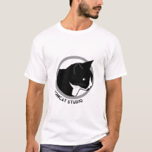 T-shirt de logo de studio de Tomcat