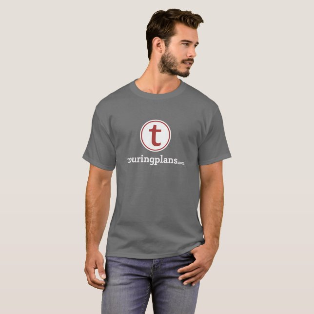 T-shirt de logo de TouringPlans.com (Devant entier)