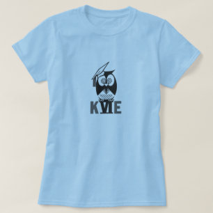 T-shirt de logo des années 50/années 60 de KVIE