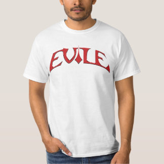 T-shirt de logo d'Evile