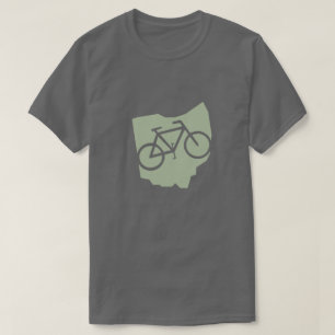 T-shirt de l'Ohio de bicyclette