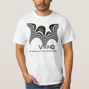 T-shirt de loi de Hubbles de deux galaxies en