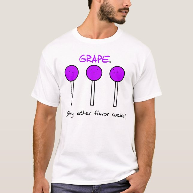 T-shirt de Lolli de raisin (Devant)