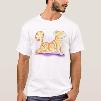 T-shirt de l'OM Kittie de yoga de soleil