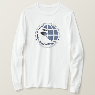 T-shirt de Long-Douille de dames de CISA